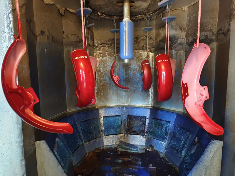 摩托車配件DISK水油通用靜電噴涂設備