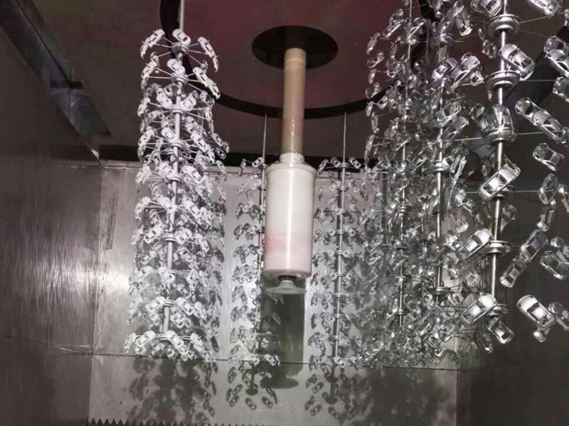 五金玩具DISK水油通用靜電噴涂設備