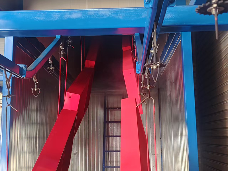 靜電噴粉流水線視頻